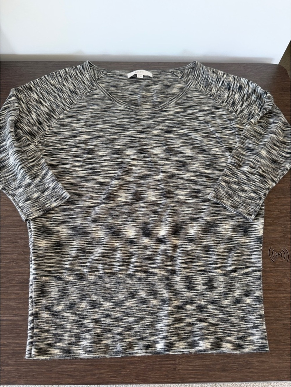 Medium Loft ¾ length Sleeve lightweight Sweater Top